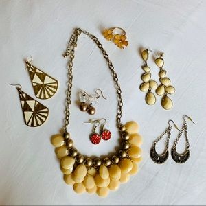 Warm Golden Jewelry Bundle